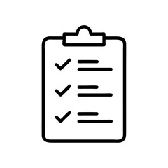 Simple Line Icon of a Three-Drawer Filing Cabinet or Storage Unit