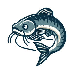 
catfish illustration design