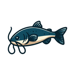 
catfish illustration design