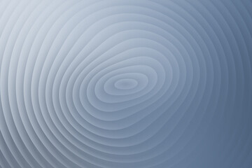 Fototapeta premium Abstract topographic contour lines map in light blue color, concentric shapes background illustration