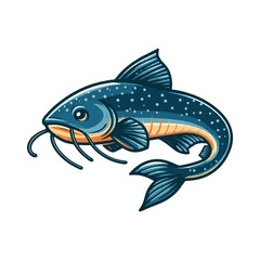 
catfish illustration design