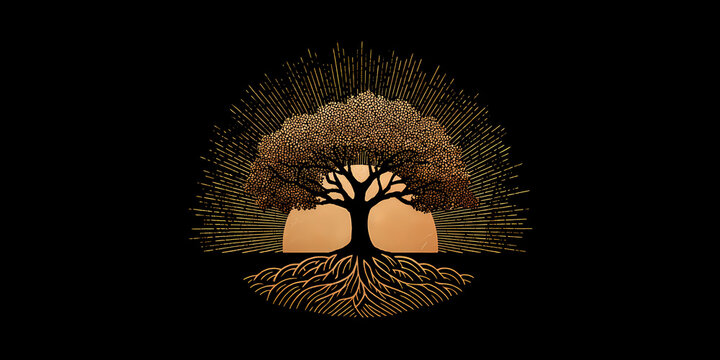 Golden Triangle Minimalist Logo Design for Luxury Brands and Premium Business Identity