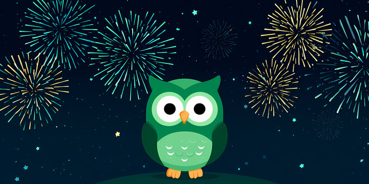 Duolingo Owl Throws Festive Party After Student Achieves Perfect Language Learning Streak With No Mistakes