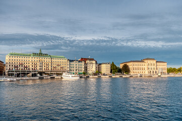 Stockholm, the capital of Sweden, encompasses 14 islands and more than 50 bridges in a vast archipelago in the Baltic Sea.