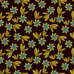 Obraz premium seamless floral pattern