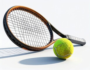 3D Tennis Racket with Ball on White Background.jpg