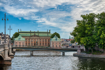 Stockholm, the capital of Sweden, encompasses 14 islands and more than 50 bridges in a vast archipelago in the Baltic Sea.