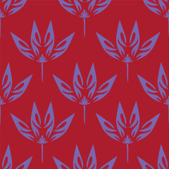 cute flower pattern image for fabric textile or wall decoration
