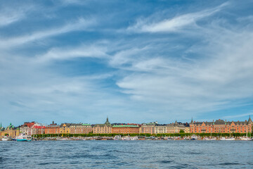 Stockholm, the capital of Sweden, encompasses 14 islands and more than 50 bridges in a vast archipelago in the Baltic Sea.