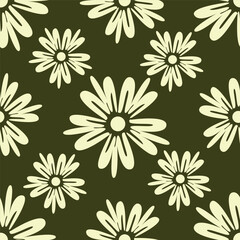 cute flower pattern image for fabric textile or wall decoration
