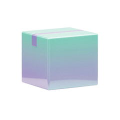 Fototapeta premium Delivery Box Icon 3D