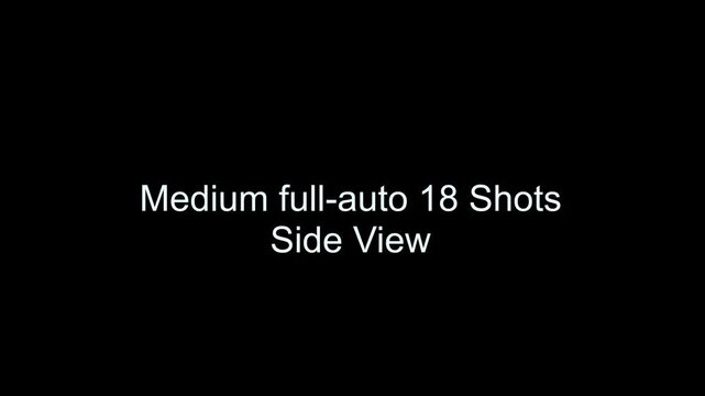 AK47 Rifle Shots VFX Pack &ndash; Burst and Full-Auto Muzzle Flash, Side, Front, Diagonal Views, 4K Overlay