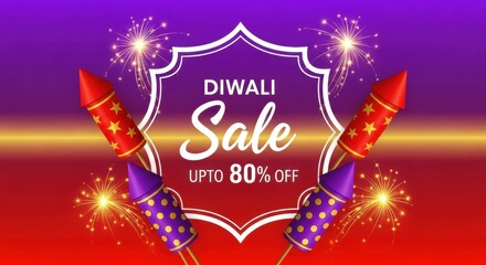 Celebrate with explosive savings! Diwali sale offers up to 80% off with vibrant fireworks and festive cheer.