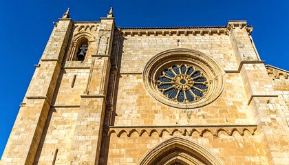 Fototapeta premium Architectural detail of a church facade