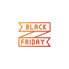 Black Friday Icon – Black Friday Sale, Black Friday Discount, Black Friday Tag, Black Friday Badge, Black Friday Vector Design icon