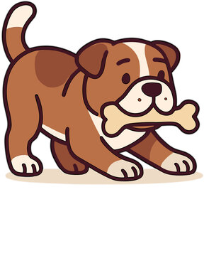 dog aminal brown