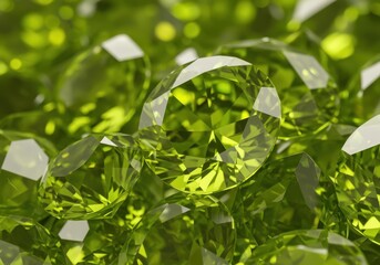 Elegant chrysoberyl crystal background