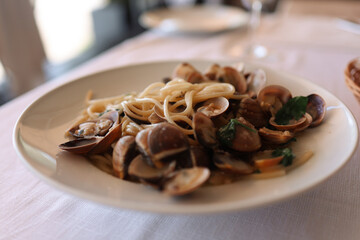Very tasty and fresh pasta with seafood