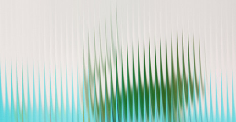 Abstract vertical lines with white and green accents