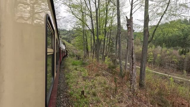 Brocken Railway on Tour &ndash; The Fascination of Steam Locomotives in the Harz Mountains&rdquo; The legendary Brocken Railway in the Harz Mountains sets off with a puff of steam. Authentic film footage