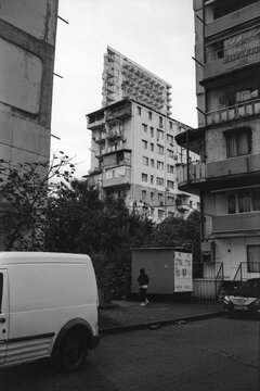 Backyard of Batumi street 