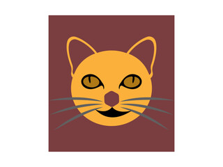 Sweet little cat icon set.vector image of a cat.