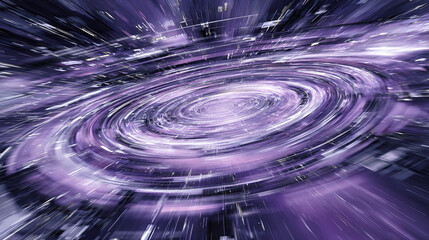 Purple Light Effect Vortex