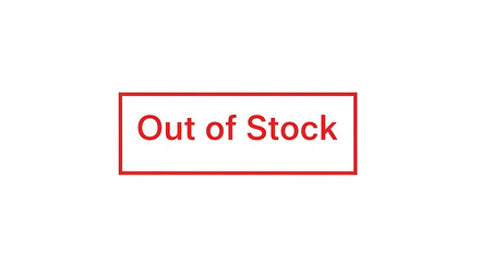 Out of stock product unavailable limited supply sold out item no inventory backorder notification sign