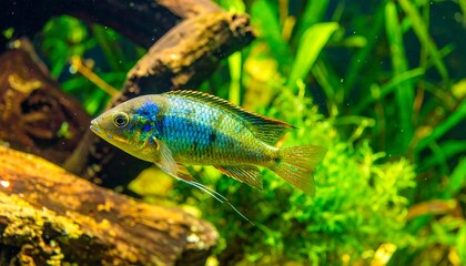 Vibrant fish in an aquarium (1)