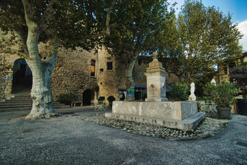 Town of Gordes in Provence, France