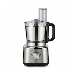 Food processor isolated on white background
