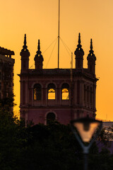 Fototapeta premium atardecer calido