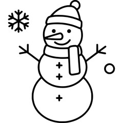 Snowman Icon