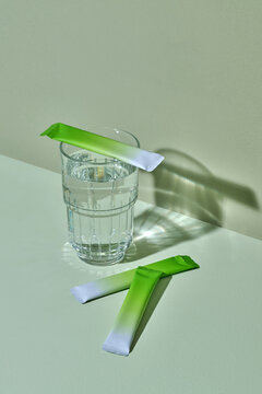 Refreshing Water With Green Tea Supplement Sachets