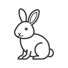 Bunny outline