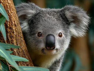 Obraz premium koala in a tree