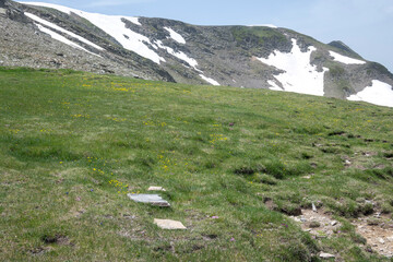 Fototapeta premium Rila Mountain around The Seven Rila Lakes, Bulgaria