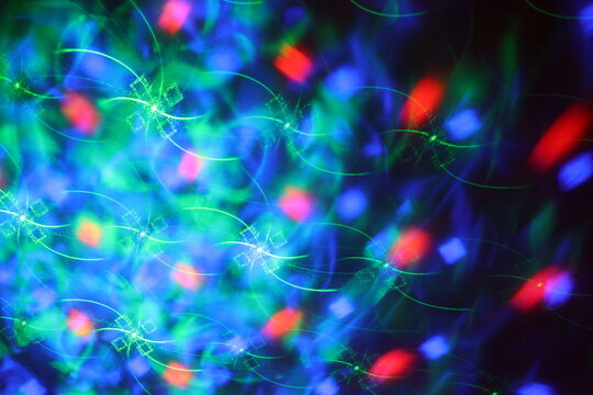 Abstrakte bunte Partylichter