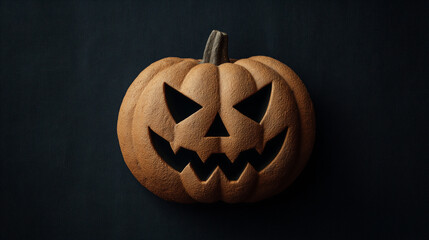 Halloween Jack-o'-Lantern Art Craft Style Pumpkin