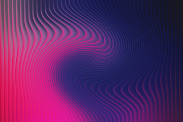 Obraz premium Abstract swirling lines with pink to blue gradient background