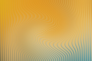 Abstract swirling pattern with gradient color and lines