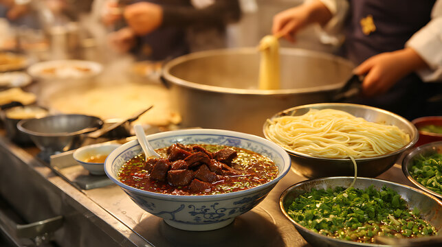 The experience of hand-pulled noodles being turned into a bowl of Lanzhou beef noodle soup (2)