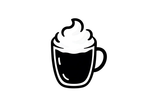 bartender job portal, basic mug-shaped logo for bartenderhubcom, a bartending job directory, on a white background