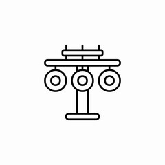 shooting range targets icon sign vector