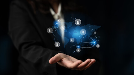 Global currency exchange enables seamless money transfer through currency, exchange, and global systems for decentralized international financial connection Latch