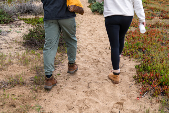 walking path beach