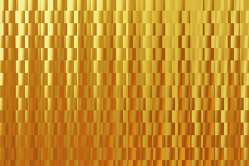 Illustration of golden textured background with repeating geometric pattern