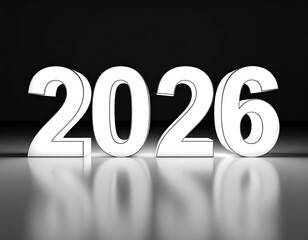 New Year, 2026, Celebration Illustration