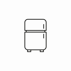 refrigerator freezer icon icon sign vector