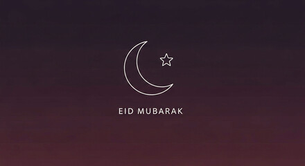 eid mubarak greeting card vector